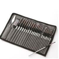 Без бренда «Коробка 50 шт.: Набор кистей для рисования в чехле, премиум набор (23 нейлоновых кисти, 1 мастихин)» в Калининграде в интернет-магазине Без бренда «Коробка 50 шт.: Набор кистей для рисования в чехле, премиум набор (23 нейлоновых кисти, 1 мастихин)» в Калининграде