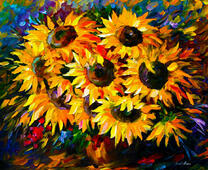 Без бренда «Собранный букет подсолнухов» в Калининграде в интернет-магазине  Без бренда «Собранный букет подсолнухов» в Калининграде