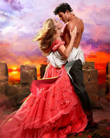 Без бренда «Страстная пара на стенах замка на закате» в Калининграде