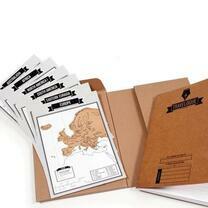 Без бренда «Скретч-карта мира стирающаяся. Карта путешествий» в Калининграде