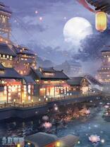 Без бренда «Ночной город на фоне луны» в Калининграде