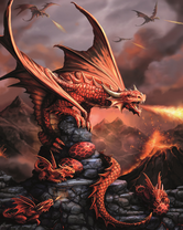 Без бренда «Коробка 20 шт: Дракон на скале» в Калининграде