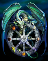 Без бренда «Коробка 20 шт: Дракон на магическом круге» в Калининграде