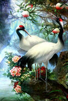 Без бренда «Журавли под персиковым деревом» в Калининграде в интернет-магазине Без бренда «Журавли под персиковым деревом» в Калининграде