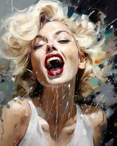 Крутой портрет Мэрилин Монро