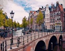 Городской пейзаж Амстердама