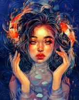 Без бренда «Девушка и карпы кои» в Калининграде