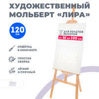 Без бренда «Мольберт Две картинки лира, 120 см» в Калининграде