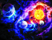 Без бренда «Солнце и планеты среди туч» в Калининграде